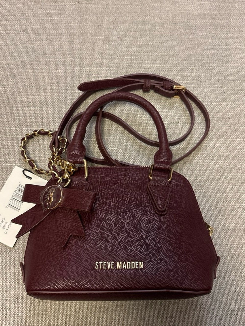 Steve Madden BHOPE-D Wine Dangle Bag